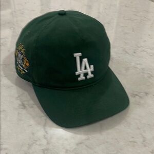 Kith x 47 collab LA dodgers green snapback in excellent shape.